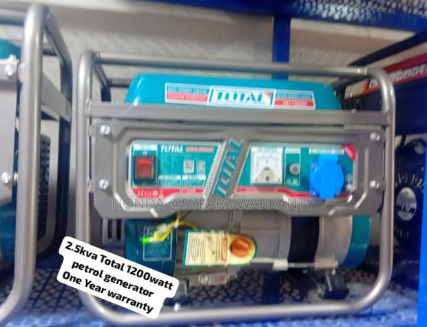 Quiet and Reliable 2.5kva Total Petrol Generator 1200watt · Photo 1