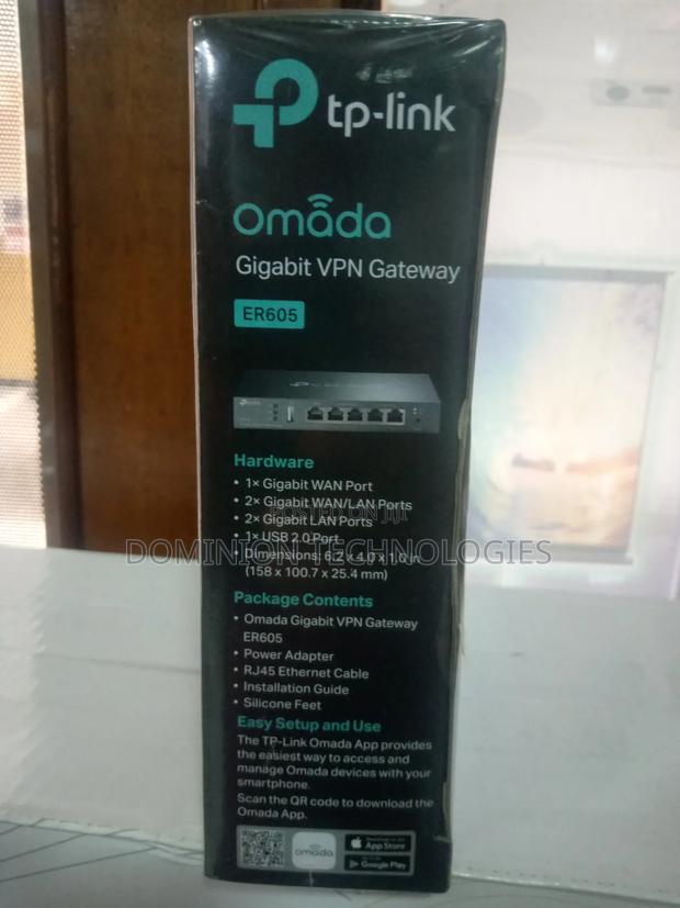 Tp-Link Er605 Omada Gigabit VPN Gateway V2.20 · Photo 2