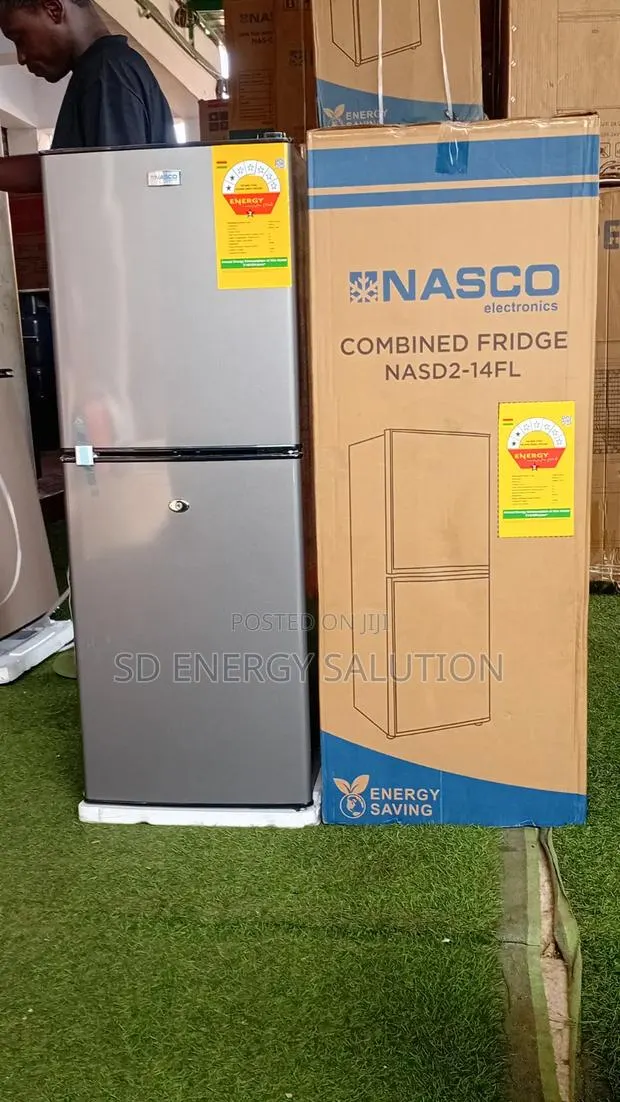 Nasco 116l 14fl Double Door Fridge – Smart Storage Cooling 116l · Photo 1