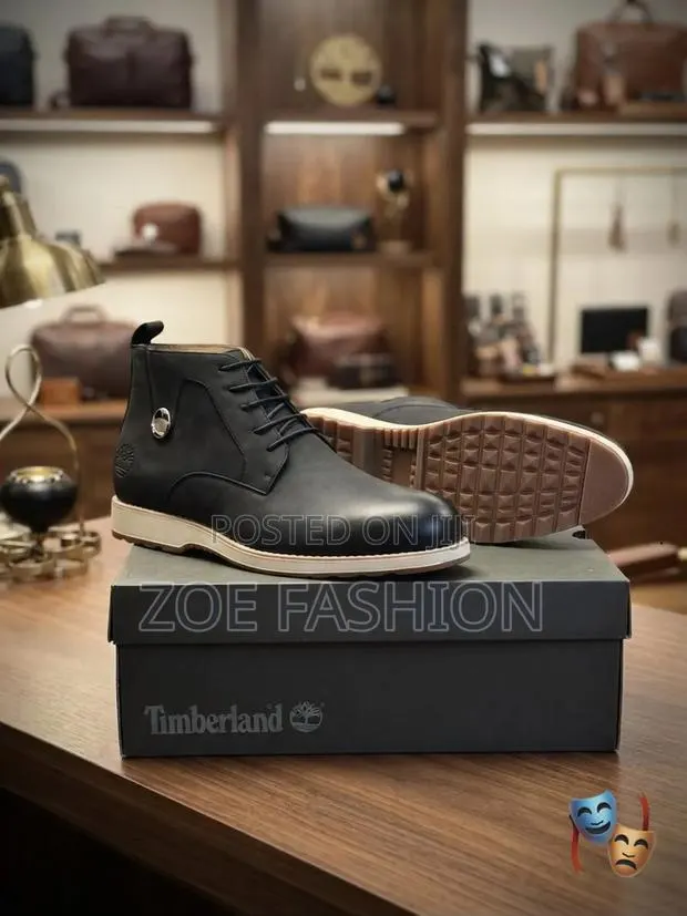 Men's Leather Casual Sneakers(Timberland) · Photo 1