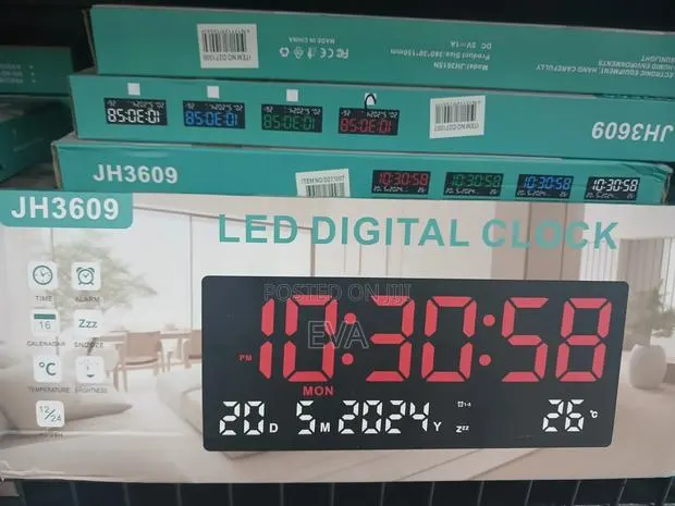 36*16cm Digital Clock · Photo 1