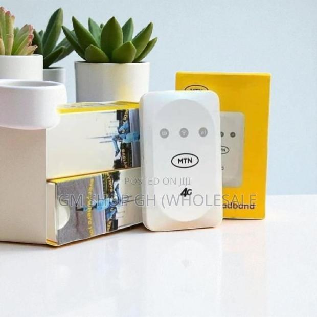 MTN Portable Universal Unlock 4g Lte Mifi/Wifi Modern- White · Photo 1