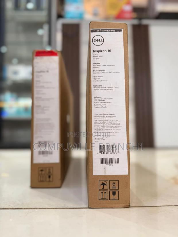 New Laptop Dell Inspiron 16 Plus 7640 16GB Intel Core Ultra 7 SSD 1T · Photo 2
