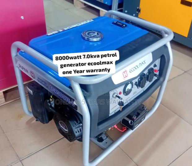 Renewable Power Solution Ecoolmax 7kva 8000watt Generator · Photo 1