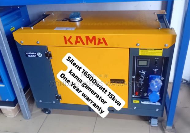 Compact and Potable Kama 15kva Generator 16500watt Diesel · Photo 1