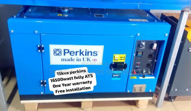 Digital Diesel Perkins 15kva Diesel 16500watt Generator · Photo 1