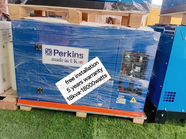 Built to Last 18kva Silent Diesel Perkins Generator · Photo 1