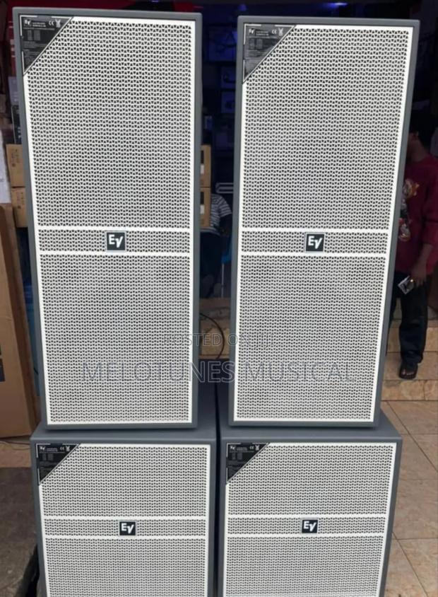 Ev Pair of Full Range and Single Bass Speakers · Photo 1