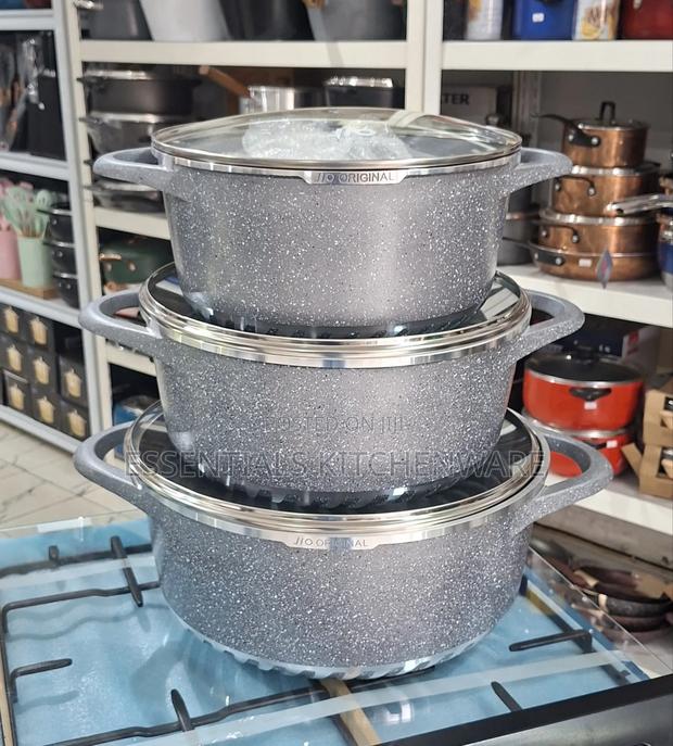Jio 6pcs Granite Non-Stick Cookware Set · Photo 1