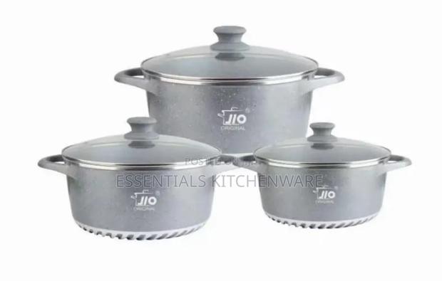 Jio 6pcs Granite Non-Stick Cookware Set · Photo 2