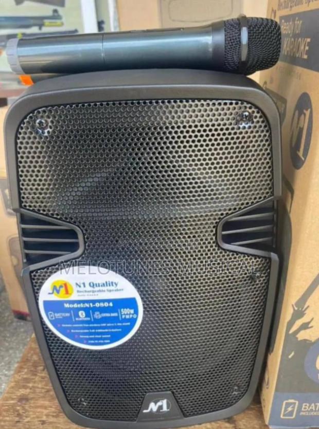 N1 8inches Rechargeable Bluetooth Speaker With Microphone · Photo 1