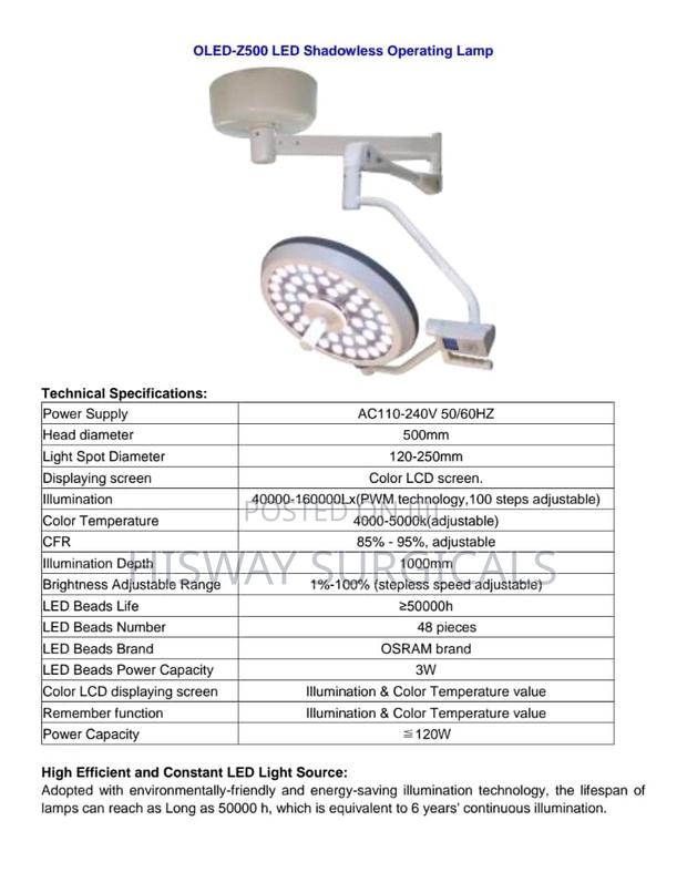 Operating Lamp Led · Photo 1