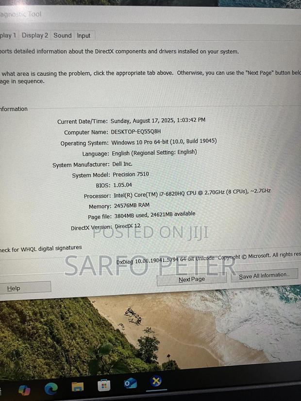 Laptop Dell Precision 7510 24GB Intel Core I7 SSD 512GB · Photo 4