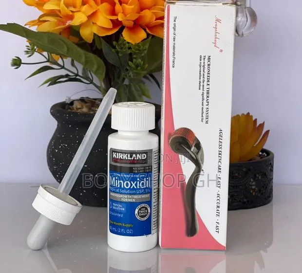 Original Kirkland + Derma Roller - Extra Strength Kirkland Minoxidil · Photo 1