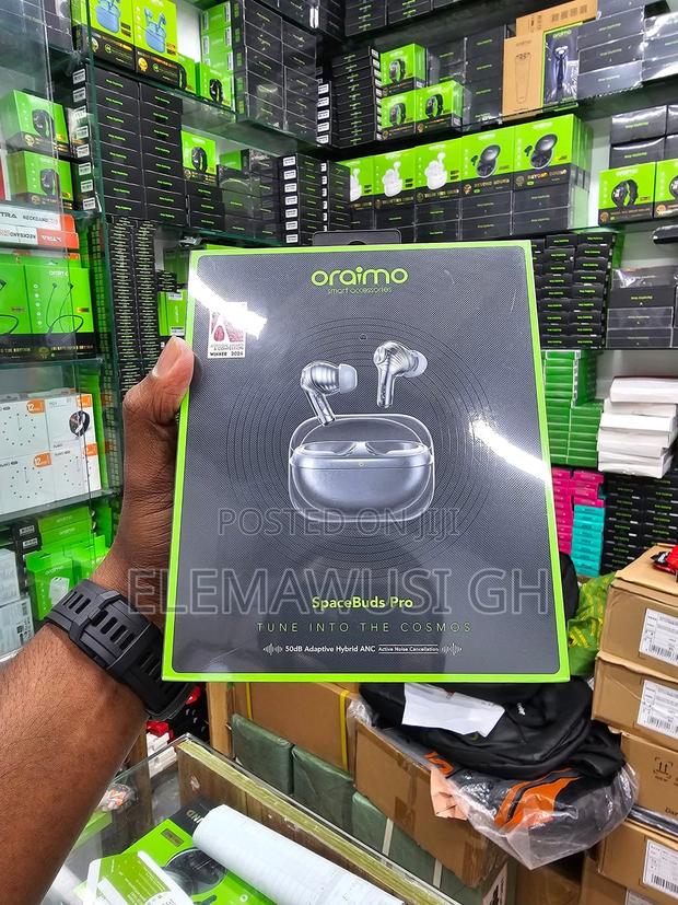 Oraimo Spacebuds Pro Premium 50db Hybrid Anc True Wireless Earbuds · Photo 1