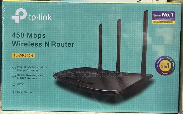 TP-Link 450 MBPS Wireless N Router Tl-Wr940n · Photo 1