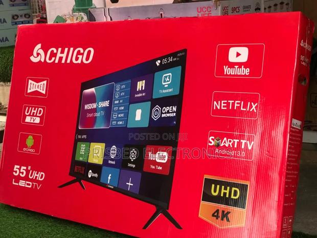 Chigo 55" Led Tv Uhd · Photo 1