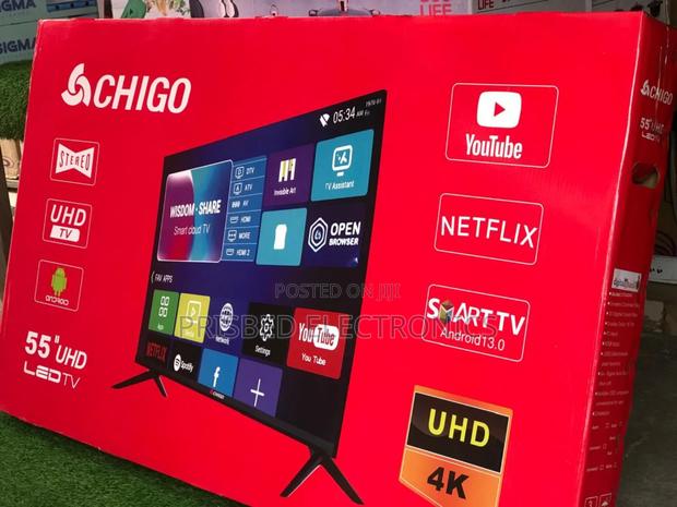Chigo 55" Led Tv Uhd · Photo 2