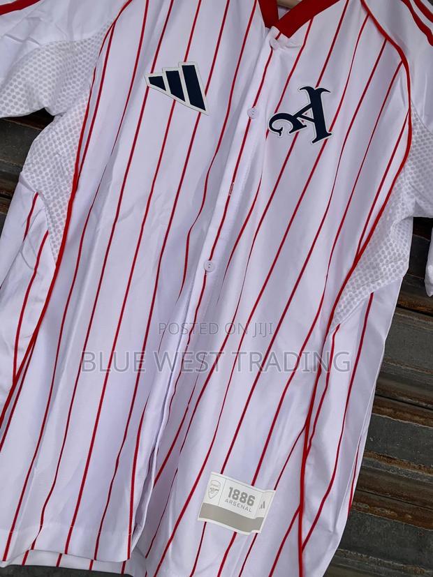 Arsenal Baseball Shirt _ Arsenal Jersey · Photo 5