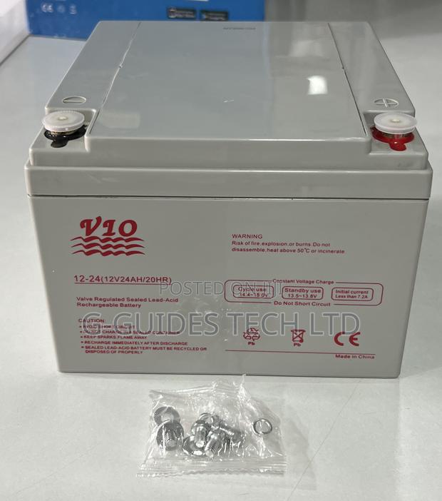 Vio 12v 24ah Ups Battery, 12v-24ah Sealed Lead-Acid Ups Battery · Photo 2