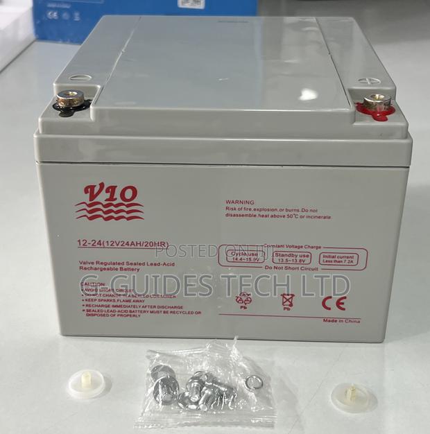 Vio 12v 24ah Ups Battery, 12v-24ah Sealed Lead-Acid Ups Battery · Photo 1