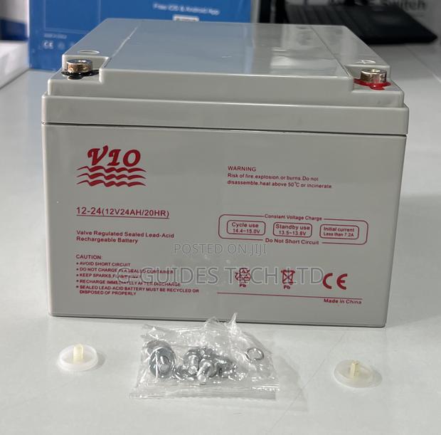 Vio 12v 24ah Ups Battery, 12v-24ah Sealed Lead-Acid Ups Battery · Photo 3