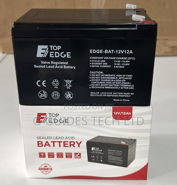 Top Edge 12v 12ah Ups Battery, 12v-12ah Sealed Lead-Acid Ups Battery · Photo 2