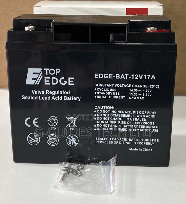 Top Edge 12v-17ah Ups Battery, 12v/17ah Sealed Lead-Acid Battery · Photo 3