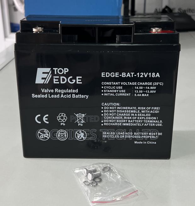 Top Edge 12v-18ah Ups Battery, 12v 18ah Sealed Lead-Acid Battery · Photo 1
