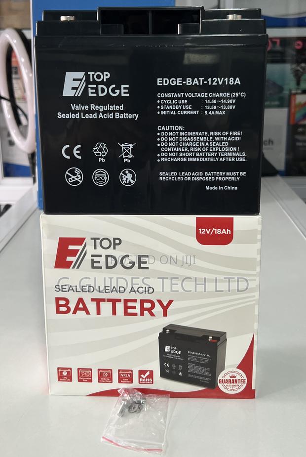 Top Edge 12v-18ah Ups Battery, 12v 18ah Sealed Lead-Acid Battery · Photo 4