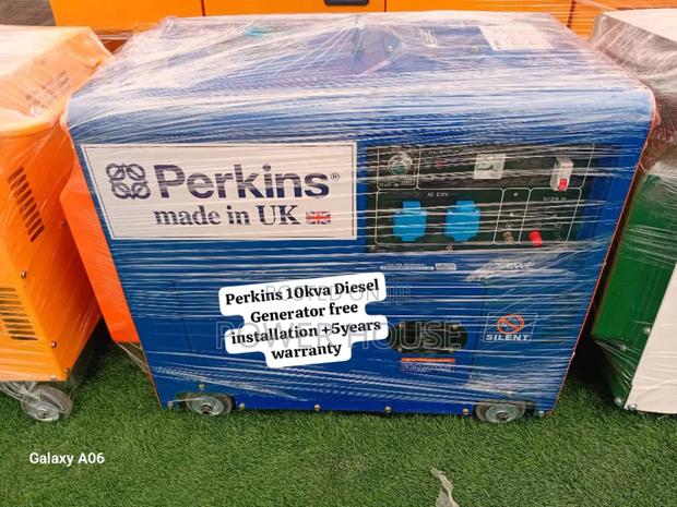 Alias Engine Perkins Diesel Generator 10kva Silent · Photo 1