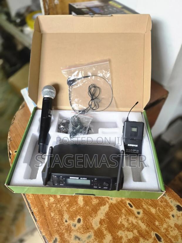 Shure Glxd24+/B58 Digital Wireless Handheld and Lapel Microphone · Photo 1