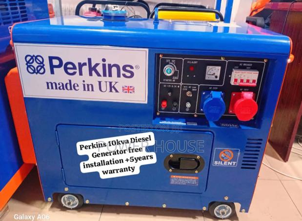 Elven Echo Perkins Diesel Generator 10kva Silent · Photo 1