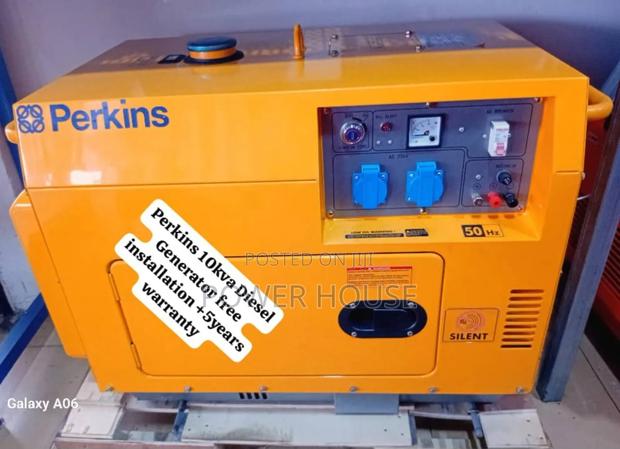 Pixel Prompt Perkins Diesel Generator 10kva Silent · Photo 1