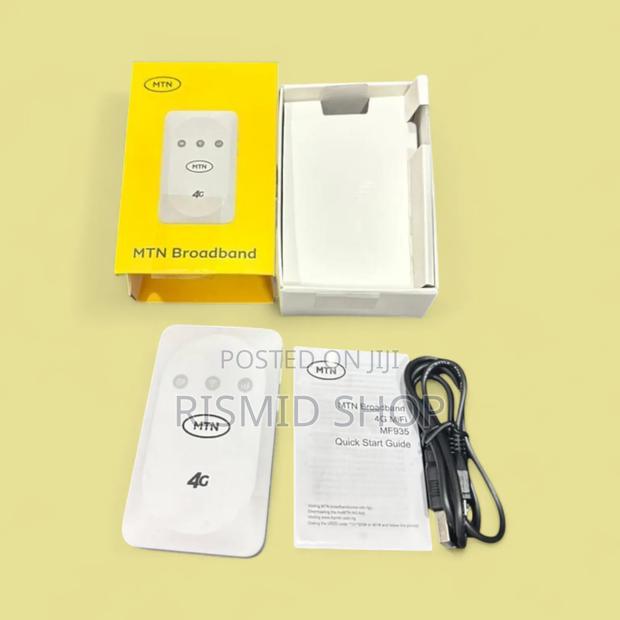 MTN Portable Universal Unlock 4g Lte Mifi/ Wifi Modem (Mtn) - White · Photo 1