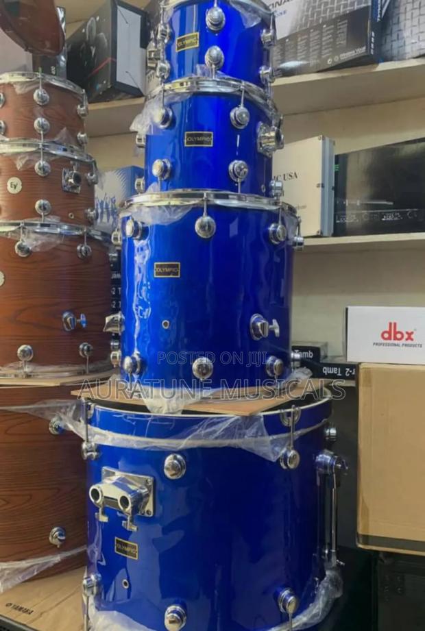 Olympic 5-Piece Drumset for Professionals (Blue) · Photo 1