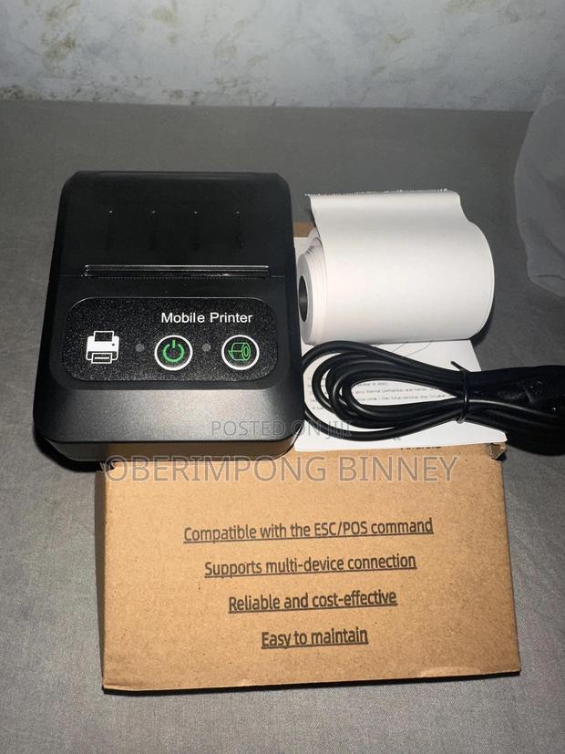 Received Printer 58mm Bluetooth Rechargeable · Photo 3