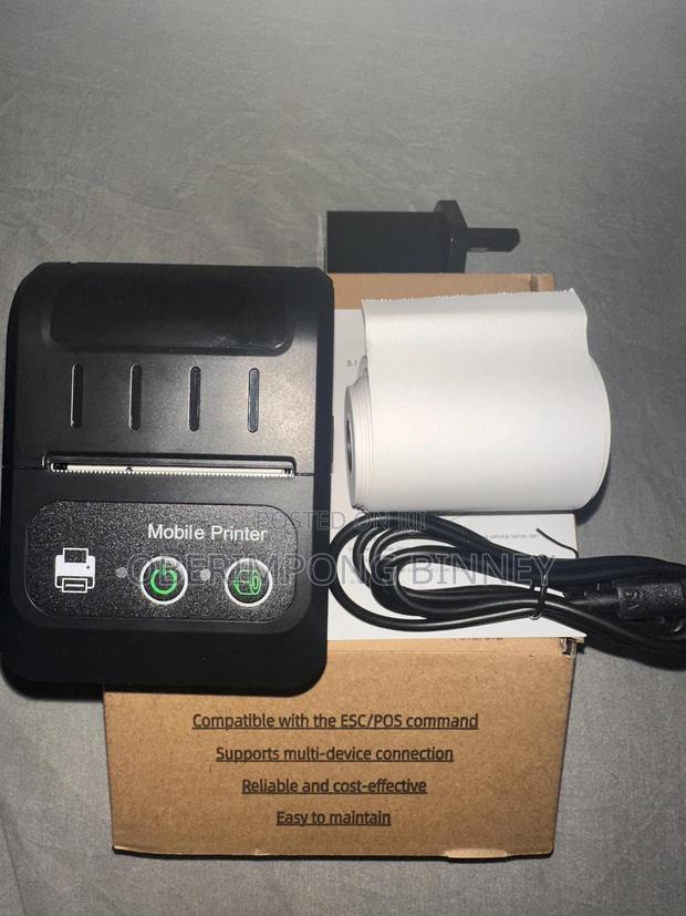 Received Printer 58mm Bluetooth Rechargeable · Photo 1