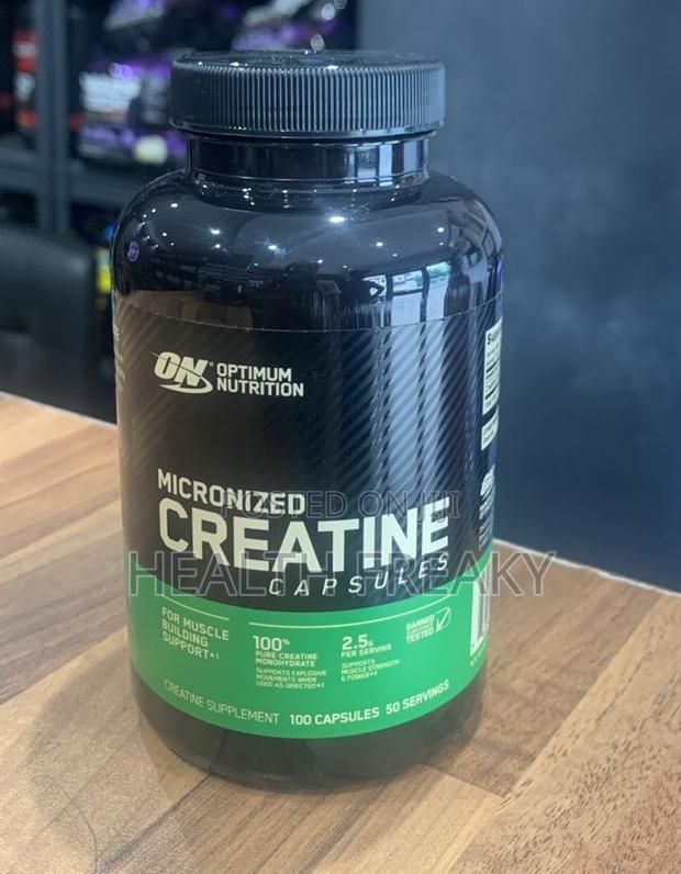 Creatine on Creatine Monohydrate Capsules Muscle Builder Energy · Photo 1