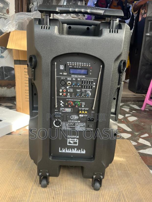 JLD Rechargeable Bluetooth Speaker With Two Wireless Microphones · Photo 2