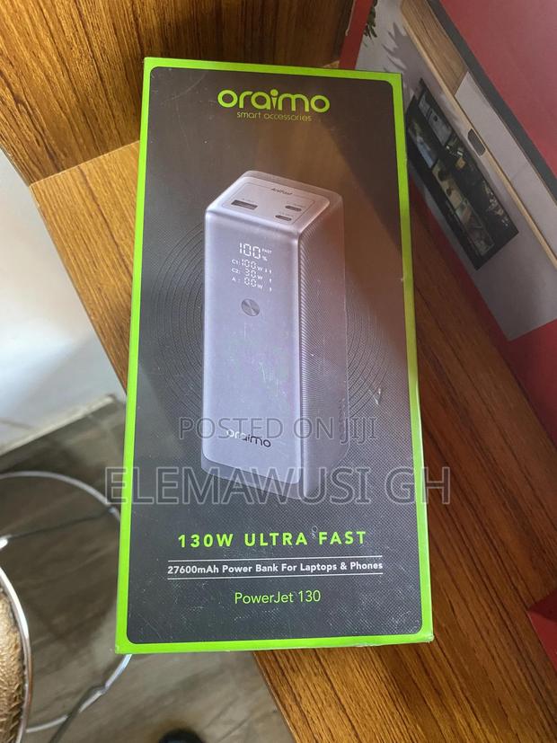 Oraimo Powerjet Power Bank for Laptop , Tablets and Phones 130 Watts · Photo 3