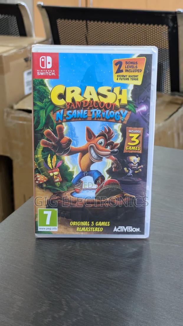 Crash Bandicoot N. Sane Trilogy Nintendo Switch · Photo 1