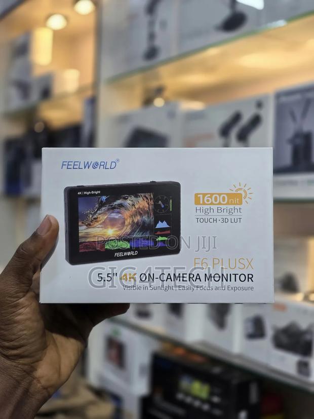 Feelworld F6 Plusx 5.5 Inch 1600nit Touch Screen Camera Field Monitor · Photo 1