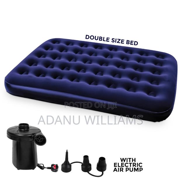 The Ultimate Double Size Air Mattress + Electric Pump · Photo 1