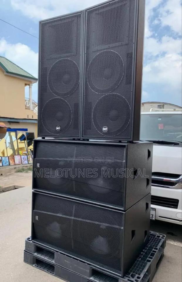 Martins Audio Bass Pair and RCF Full Range Pair of Speakers · Photo 1