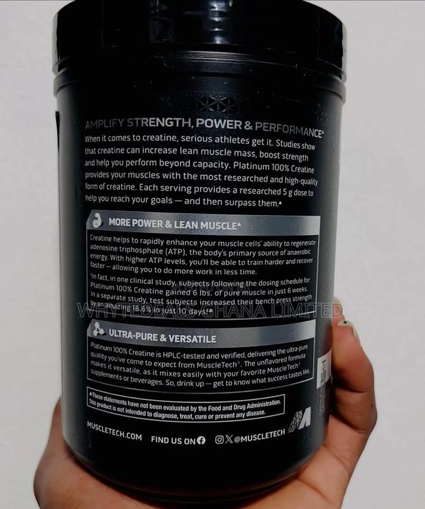 The Best Creatine for 2025! Platinum Creatine Powder|Build Big Muscles · Photo 2