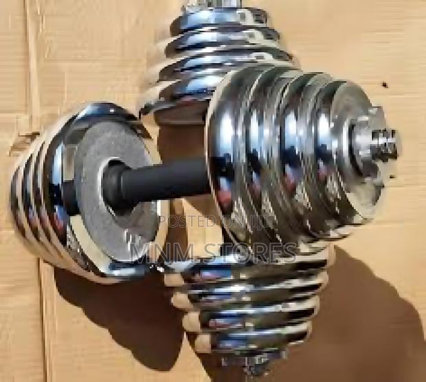 Stainless Steel Dumbbell 30kg · Photo 1