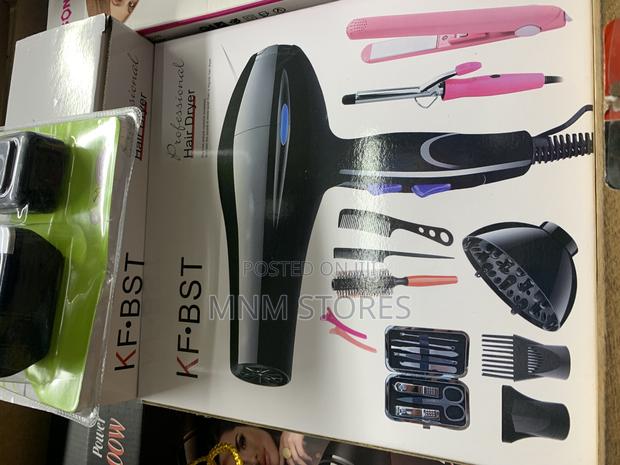 Kf.Bst All in 1 Hair Dryer ,Straightener · Photo 1