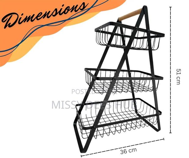 3 Tier Multipurpose Storage Rack · Photo 4