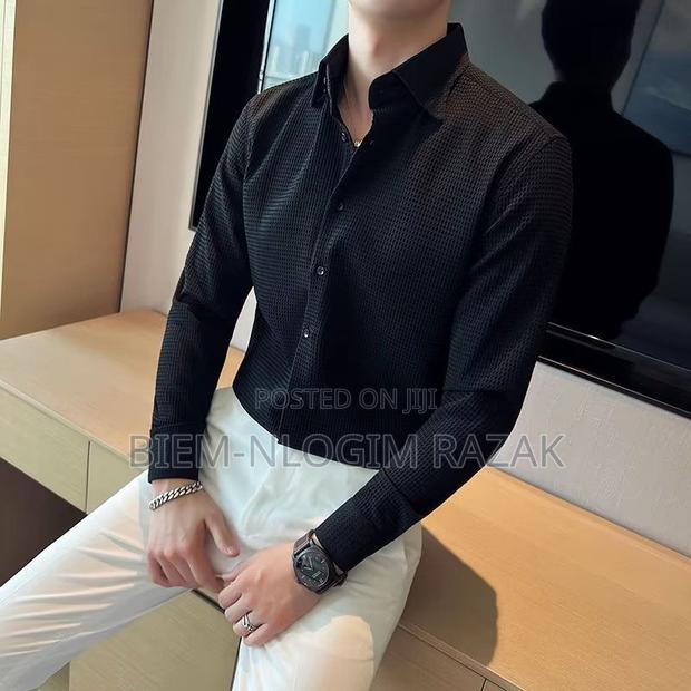 High Quality Executive Long Sleeve Plain Shirts Available in Stock · Photo 2